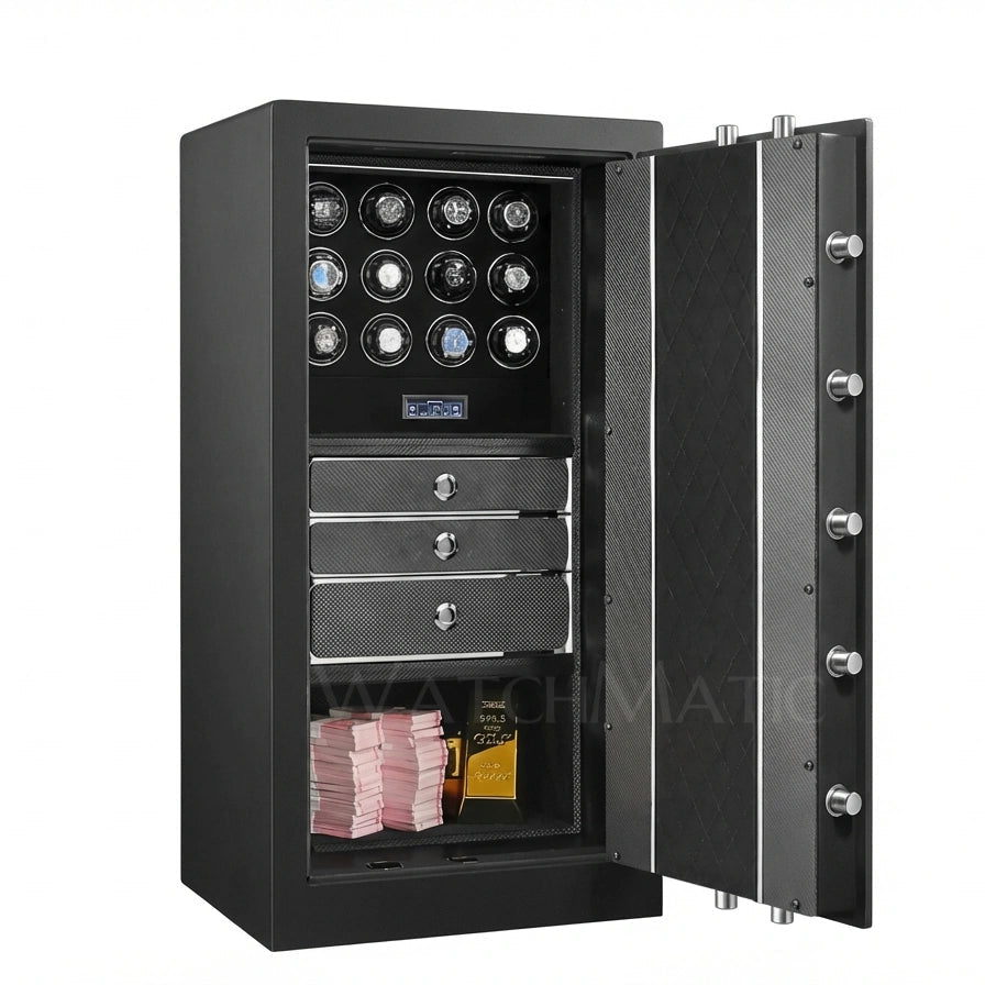WatchMatic Titan Vault Series – Watch Winder Safe Box - WatchMatic