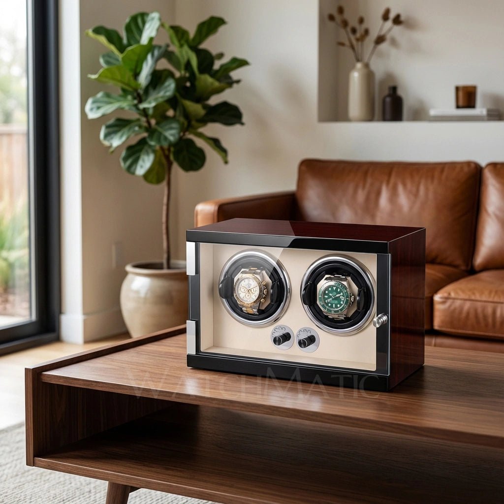 WatchMatic Bruno Double Watch Winder 14:350853IB 36C-02 - WatchMatic