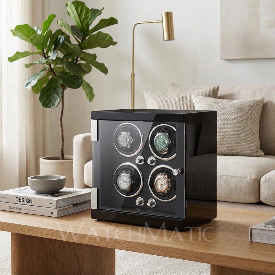 WatchMatic Bruno Quad Watch Winder 14:865IB 36B-04 - WatchMatic