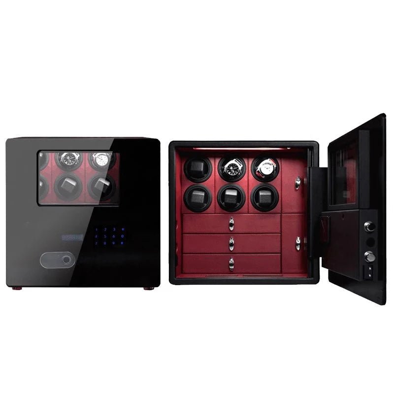 WatchMatic Kovra Vault Series 6 - Watch Winder Safe Box - WatchMatic