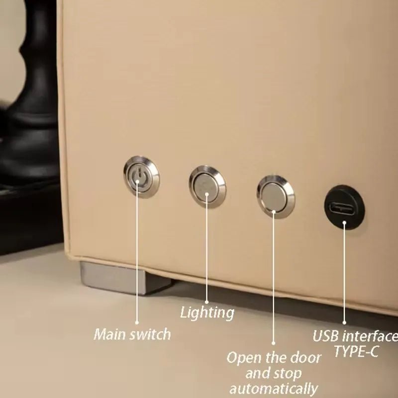 WatchMatic Lustro Leather Watch Winder apricot 4slots - WatchMatic