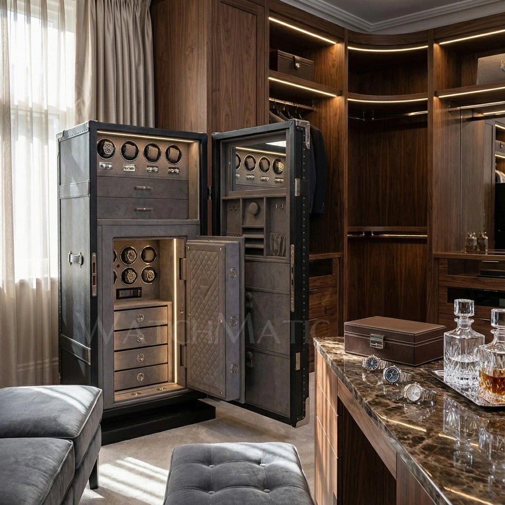 buy Majestus Watch Winder Safe at WatchMatic with free shipping